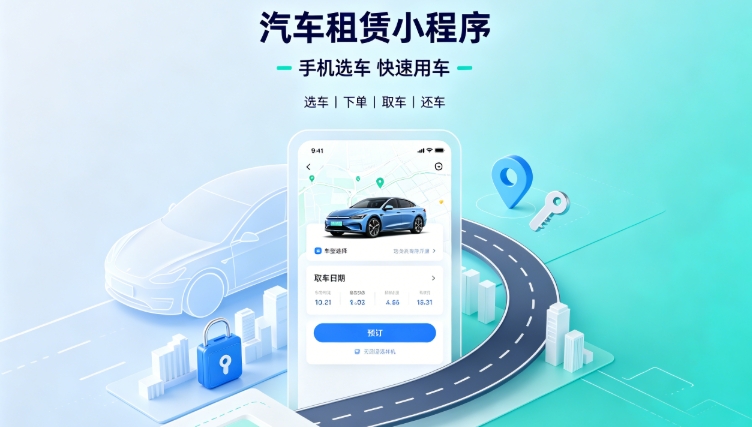 自营汽车租赁小程序定制开发深度案例｜hth.com租车行业数字化私域转型解决方案